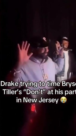 Drake trying to Time Bryson Tillers don’t at his party in New Jersey