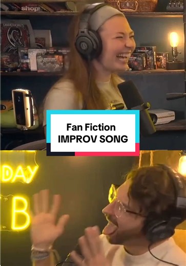 Fan Fiction | IMPROV SONG #improv #song #MÜZ #musicalmonday #improvbroadway