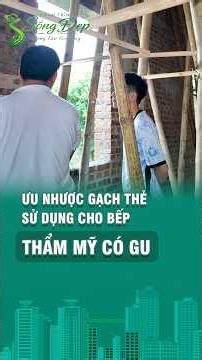 Ưu nhược điểm khi sử dụng gạch thẻ cho bếp - Thẩm mỹ có gu.
