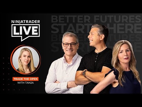 NinjaTrader Live | Futures Trading + Market Analysis w/ Pax, Art Hogan & Tanja Trades (9/29/25)