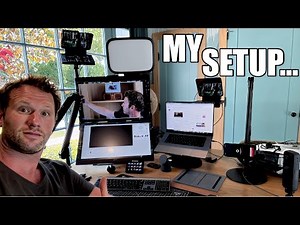 My Complete Home YouTube & Streaming Filming Setup — Cameras, Mics, Lighting & Desk Gear