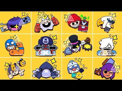 If Every Brawler Had A Special Pin | Brawl Stars