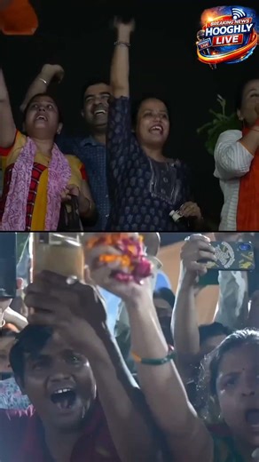 Kolkata me Modi Ji ka Grand Welcome 🇮🇳🔥 | Public Craze #Shorts