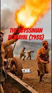 The Abyssinian Betrayal (1935) | Mussolini’s Chemical War & The League’s Failure