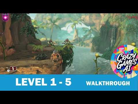 Jet Kave Adventure | Level 1-5 | Gameplay | Walkthrough