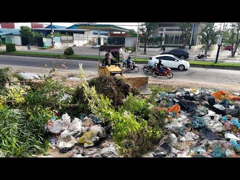 Amazing Update Project! Recycle Transfer Garbage Dump Clear & Delete Trash Pit By Skills Dozer D31P