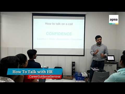 How To Talk On Call With HR | ApnaCareerGuidanceSeminar