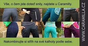 Střih na dámské nejen softshellové kalhoty v mnoha verzích