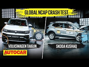 Global NCAP Volkswagen Taigun & Skoda Kushaq crash test rating OUT! | Autocar India