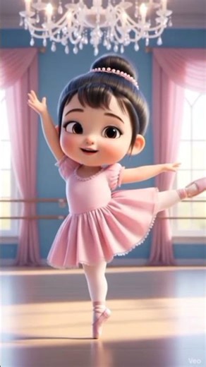 Baby Girl Ballet Magic ✨#shorts #trendingshorts