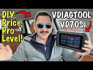 VDIAGTOOL VD70S - DIY Friendly, Pro Level Bi-Directional Scanner