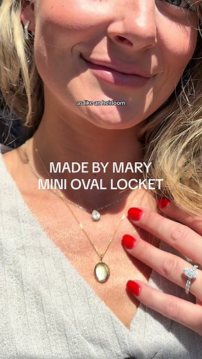 Made by Mary Jewelry Locket Collection | Gold & Dainty Necklaces