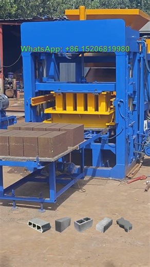 QT4-18 automatic cement concrete solid hollow block making machine price for ghana tanzania mexico