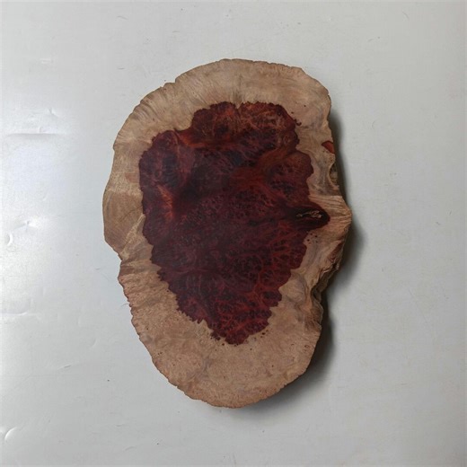 Amboyna Burl Wood Slab | Red Burl Craft Block for Resin Art, Turning | Exotic Wood Blank 13x9x2 Inch - Etsy