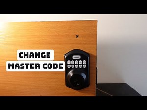 How to Change the Master Code on Brinks (Series 84) Electronic Lock