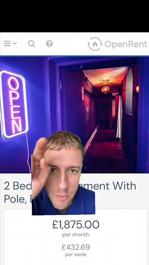 the fact it says ‘pole’ in the title 😂 #brighton #property #house | Housing Horrors