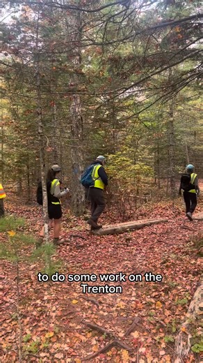 Tag along with our Stewardship Manager Nikki Burtis and a crew of staff and volunteers as they do some brushing along the Trenton Community Trail! Due to the government shutdown, we are unable to run our usual volunteer programs, but this was a pleasant and productive pivot. | Friends of Acadia
