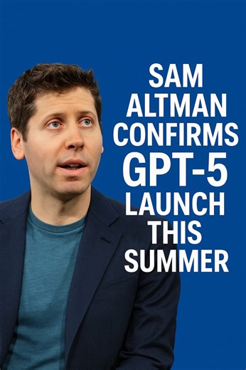 It’s Official: GPT-5 is Dropping THIS Summer! ☀️烙Sam Altman just changed the AI game… again.Are you ready for the NEXT BIG LEAP?  Watch Here: https://www.varindia.com/news/sam-altman-confirms-gpt-5-launch-this-summer #GPT5 #SamAltman #OpenAI #AIRevolution #NextGenAI #TechUpdate #FutureOfAI #ViralNews #TrendingTech #InstaReelNews # | VARINDIA IT Magazine | Facebook