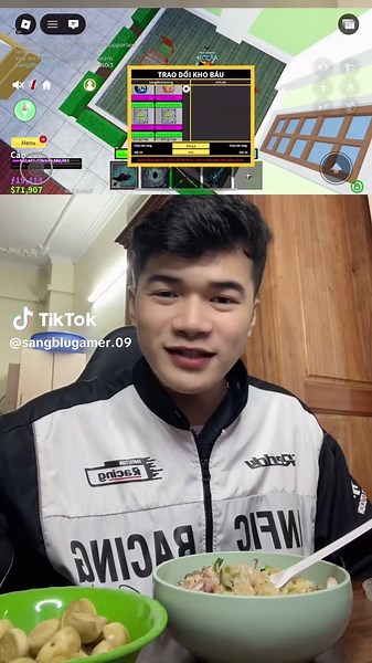 Làm Tí Cơm Rang #roblox #bloxfruits #funny #boxstudio #sangblugamer