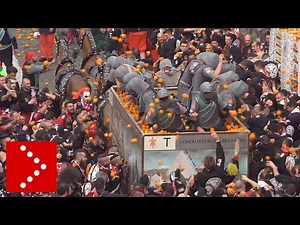 Ivrea, Carnevale 2019: la battaglia delle arance