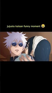 Rico slap on goJo face funny moment 😂 #viral #gojosatoru #jujutsukaisen #japaneseactor #anime