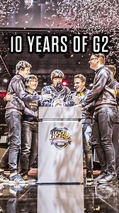 G2 Esports on Instagram: "They said we couldn't, so we did. 10 Years of winning, content and G2"