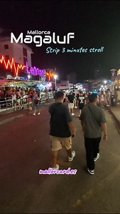 18K views · 358 reactions | As the sun sets over Magaluf, the Strip...