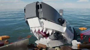 LEGO introduces Jaws set with "brick buster" short film Jaws in a Jiffy