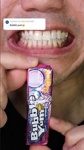 ASMR | BUBBLE YUM Bubble Gum 😳 #DoctorTristanPeh