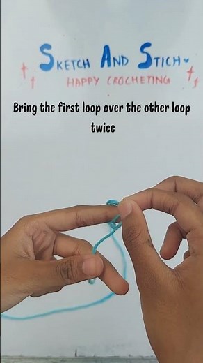 How to make a Slip knot | beginner-friendly | simple and easy 🧶