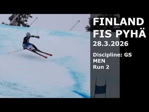 Pyhä FIS 2026 GS Men 2nd Run