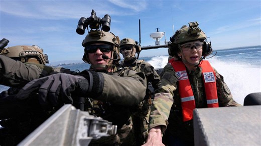 Coast Guard surges to Rio Grande in new border security mission, Operation River Wall