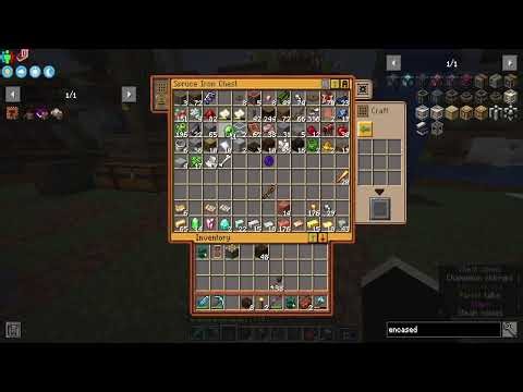 Minecraft Modded Steampunk - Building a simple farm with create and bees!