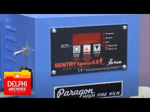 How to Program the Sentry Xpress Kiln Controller | Delphi Glass