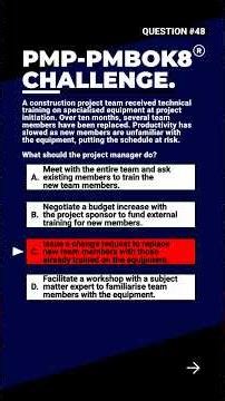 New PMP Exam Challenge #48 - Team Productivity