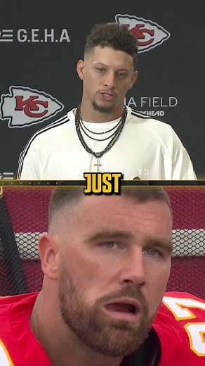 Mahomes on Kelce's dropped pass leading to an interception #NFL #Chiefs #PatrickMahomes #TravisKelce #eagles