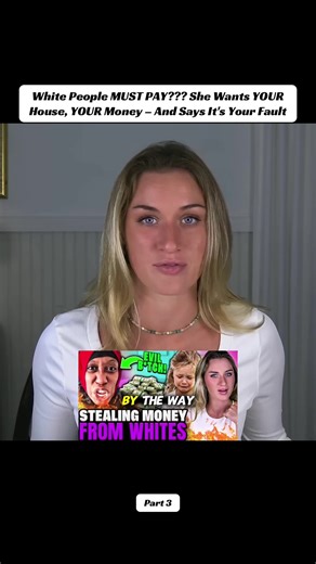 White People MUST PAY??? She Wants YOUR House, YOUR Money – And Says It's Your Fault #news #podcast #breakingnews #people #money
