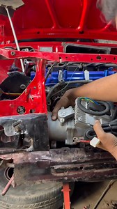 #fblifestyle Installing 12V Electric AC Compressor | 12V Electric AC Compressor Installed | MS AUTOS