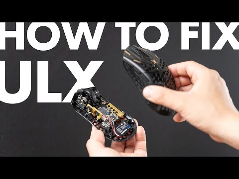 ビルドクオリティガタガタなFinalmouse ULXの直し方