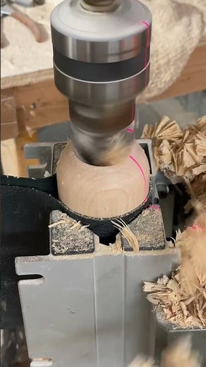 Cupping A Wood Baseball Bat #baseball #woodworking #satisfying #baseballlife