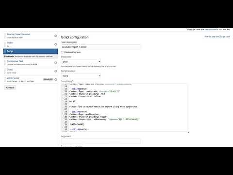 how to send email via bash shell script