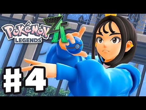 Pokemon Legends: Z-A - Gameplay Walkthrough Part 4 - Reaching Rank W! Battling Lida!