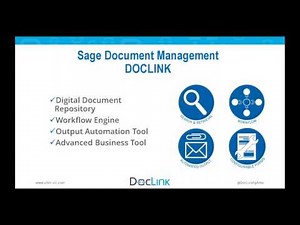 Altec Doclink Document Management for Sage 100 - ISM Lunch and Learn Webinar