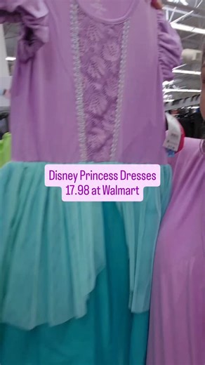 1.1K views | These Disney princess dresses are so soft and comfy for a full day at the parks! #disney #disneystyle #disneyprincess #walmartfinds | Serendipity and Spice | Facebook