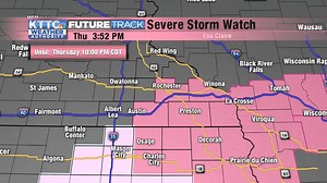 A Severe Thunderstorm Watch has been issued for all highlighted counties until 10:00PM. For the latest forecast details, go to https://kttc.com/weather/ #kttcwx | KTTC First Alert Weather