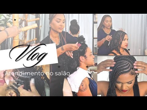 A DAY OF SERVICE WITH ME AT THE SALON