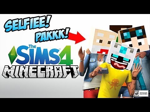 TERBONGKAR RAHASIA CARA MAININ THE SIMS 4, THE SIMS 5 DI MINECRAFT!