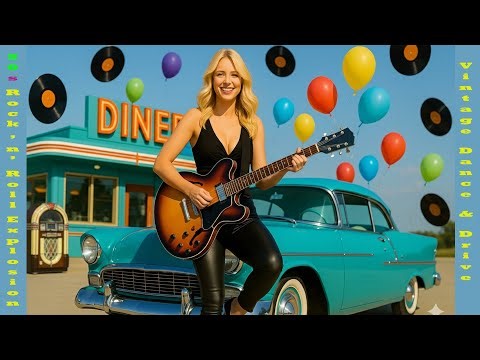 50s Rock ’n’ Roll Explosion – Part 2: Vintage Dance & Drive Playlist #RocknRoll #VintageVibes