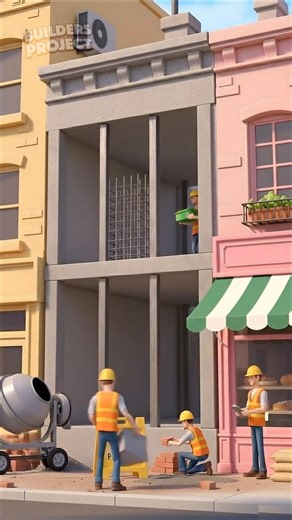 Building a Tiny Cozy Bakery in the Middle of the City 🍞🏗️