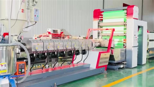 Guess how fast this is?Polypropylene Baler Twine Production Line / PP Baling Twine Making Machine